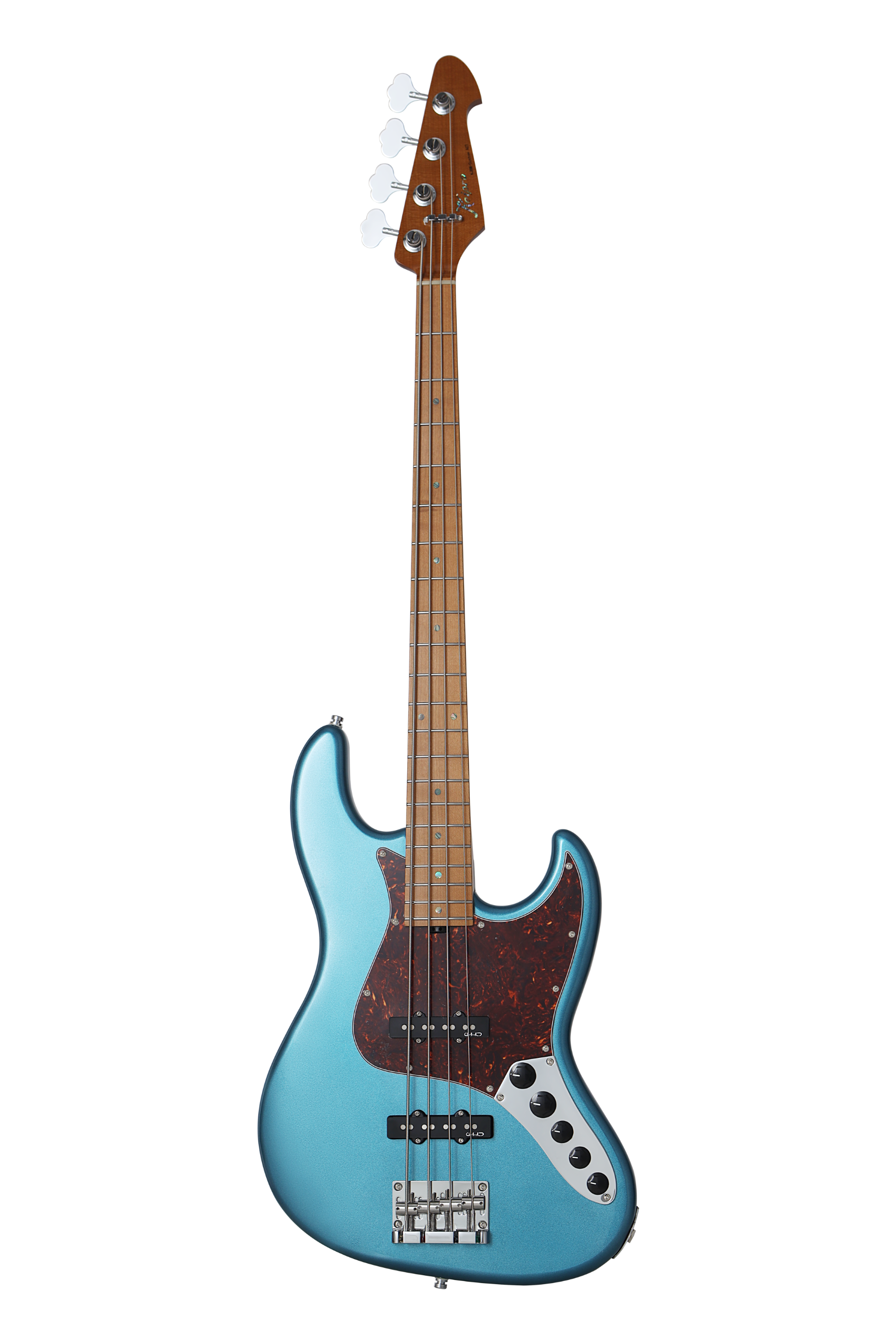 KJBM-Custom Act Bass Metallic Blue